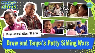 Drew and Tanya’s Pettiest Sibling Moments | Everybody Hates Chris | LOL! Throwbacks
