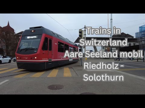 Trains in Switzerland - Solothurn - Line S11