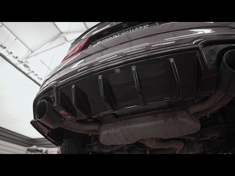 Audi RS3 8V FL Heckdiffusor Maxton Montage