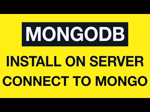 Installing MongoDB on the VPS server 07 Connecting to MongoDB
