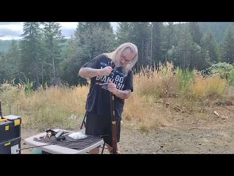 Traditions Hawken Woodsmen 50 caliber rifle.