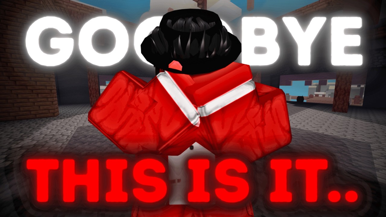 This is it.. Goodbye..