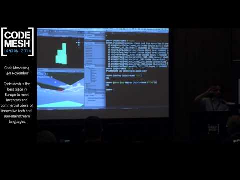 CodeMesh 2014 - Ramsey Nasser and Tims Gardner -  Arcadia: Functional Video Game Development (...)