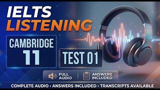 Cambridge 11 Listening test 1 | Hiring a public room | IELTS Listening Test