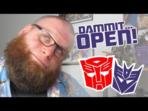 Dammit, Open: Déjà Thew!! Cheeky Transformers toy unboxing!