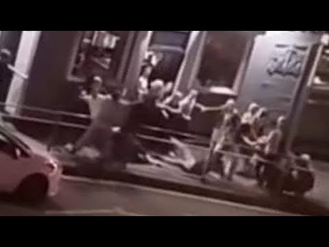 Greenock Pub Brawl: Chaos on Inverkip Street Caught on Camera!