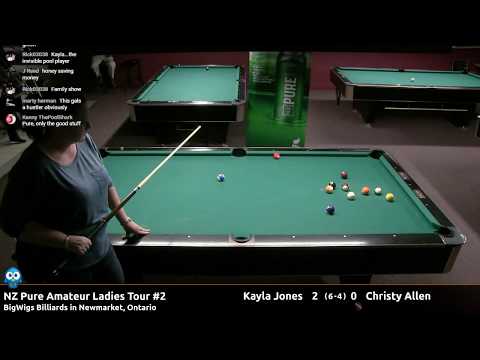 Kayla Jones vs Christy Allen (Finals Set 1) - 2017 NZ Pure Amateur Ladies Tour #2