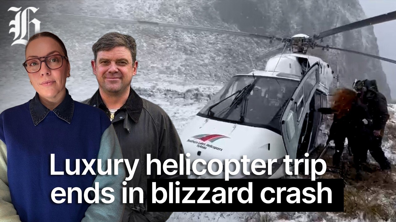 Luxury helicopter trip for top restaurateurs ends in blizzard crash