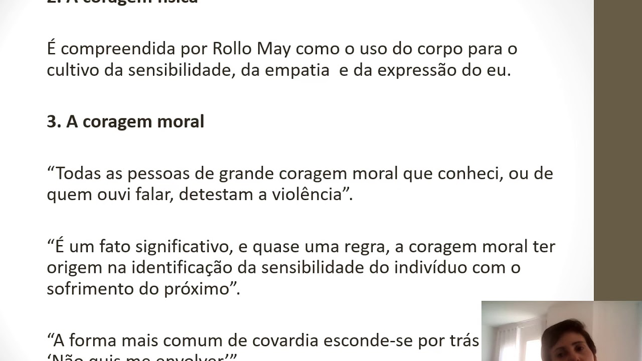 A resposta de Rollo May: a coragem de criar