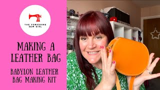 Veg-Tanned Leather Saddle Bag DIY Kit Review