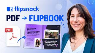 Turn Existing PDFs Into Interactive Digital Flipbooks | Flipsnack Tutorial