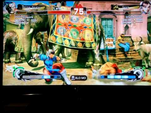 Super Street Fighter IV : Arcade Edition  Come Back Chun-Li Vs. Sagat