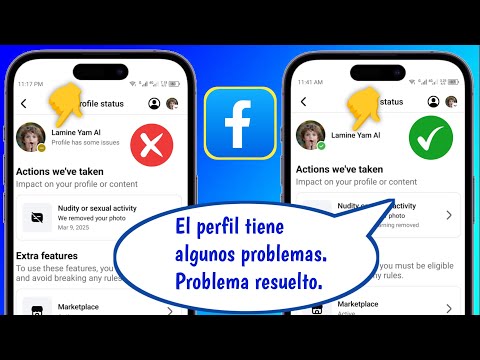 Cómo solucionar el problema "El perfil tiene algunos problemas" en Facebook (2025)