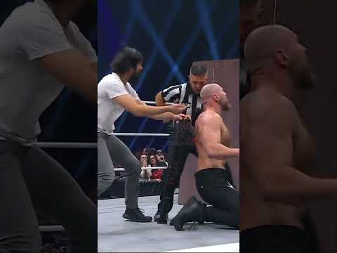 Spike was stuck in AEW World Champion Jon Moxley’s back during AEW Dynamite!
