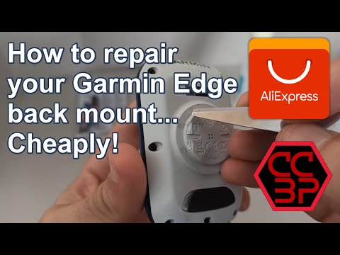 How to repair your Garmin Edge back mount cheaply by Aliexpress