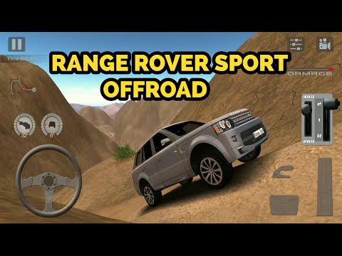 Range Rover Sports offroad- offroad drive desert