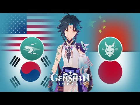 Xiao Voice in 4 Different Languages (Skills & Attack) | Genshin Impact Xiao