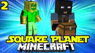 CHAOSFLO WURDE BEKLAUT??? | Minecraft SQUARE PLANET #2 | baastiZockt