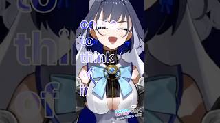 hololive-EN でちょっと聴く come to think of it 模様【感じ取る英語🔰】 オーロ・クロニー ⏳ #shorts #hololive #english