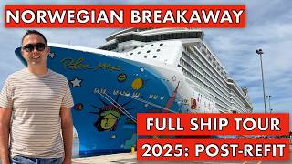 Norwegian Breakaway FULL SHIP TOUR (2025 - Post Refit!)