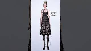 Download lagu The second #Chanel dress that inspired me. Fashion illustration.   #fashionillustrator mp3