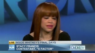 Woman denies 'fight' with Whitney video