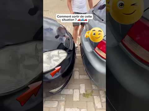 Bloqué entre deux voitures ? Voici l’astuce que PERSONNE ne connaît 😳🚗