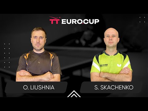 17:35 Oleksandr Liushnia - Serhii Skachenko 15.10.2025 TT Euro.Cup Ukraine Master. TABLE 3