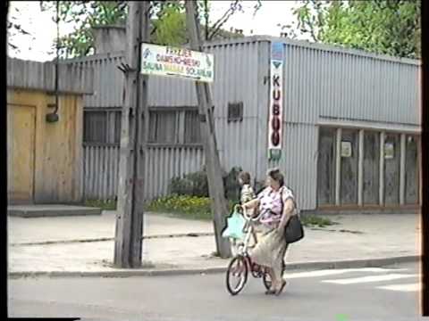 Gołdap   spacerkiem po mieście 1992r  0 04 godz
