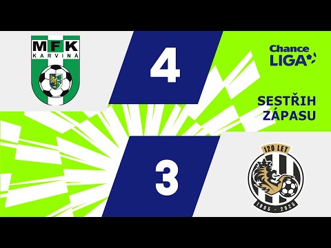 SESTŘIH: Karviná - Hradec 4:3. Přestřelka s lepším koncem pro domácí. Ayaosi vstřelil hattrick