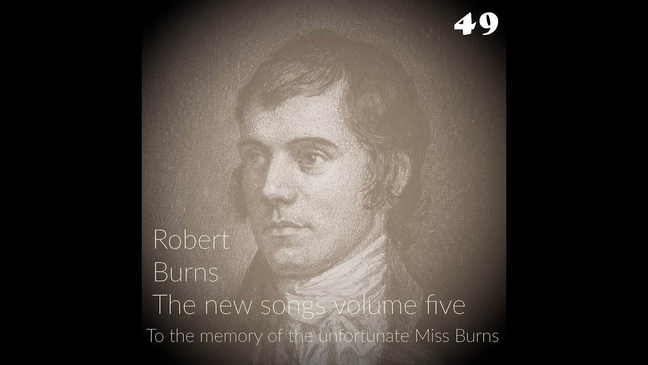 To the memory of the unfortunate Miss Burns