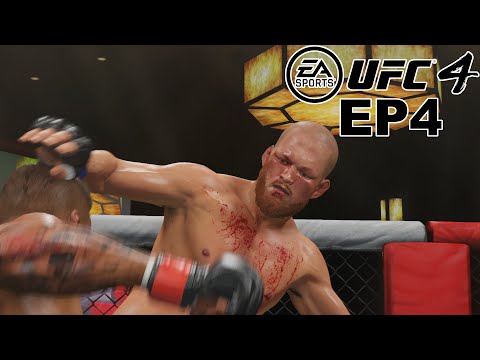 UFC 4 Career Mode - Part 4 - MY FIRST TRAINING CAMP