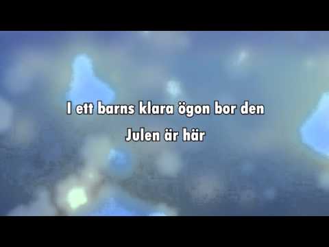 Julen är här (karaoke - lyrics)