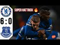 🔵⚪ Chelsea - Everton 6-0 • Cole Palmer Super Hattrick 4 Goal | Premier League 2024
