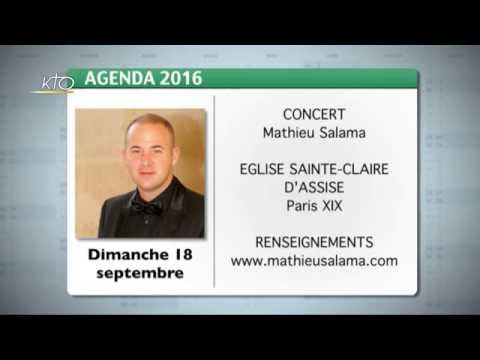 Agenda du 2 septembre 2016