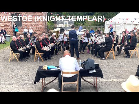 Westoe Brass Band performing Knight Templar at Beamish 2022 / HDR 4K