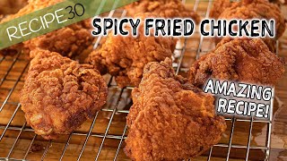 Spicy Fried chicken better than KFC!