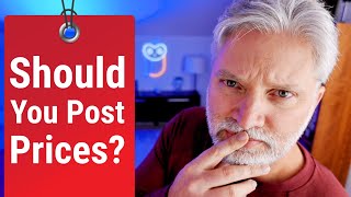 Do Web Designers Make More Money By Posting Their Prices?