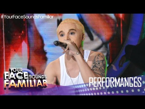Your Face Sounds Familiar: Sam Concepcion as Eminem - "Real Slim Shady"