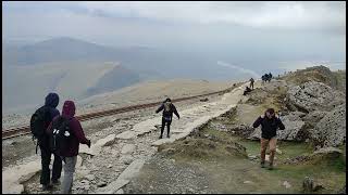 Hike Snowdon - Yr Wyddfa - The Highest Mountain In Wales! - 1307