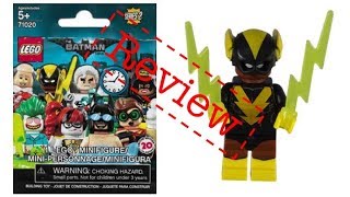 YouTube thumbnail: LEGO Black Vulcan Minifigure 71020-20 LEGO Batman Movie Minifigures Series 2 Review