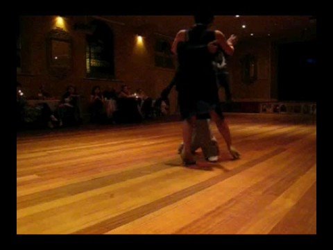  Murat Erdemsel  and  Michelle Erdemsel  are  dancing  to  the  tango  "  Un Crimen  "