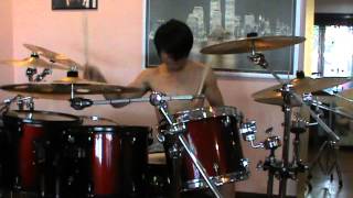 Madina Lake- Here I stand  drum cover( The KingZ AngeL)