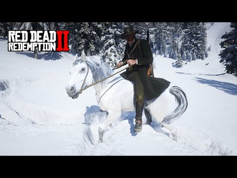 DOMANDO o PURO SANGUE ÁRABE BRANCO - Red Dead Redemption 2