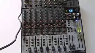 Video thumbnail for Mesa De Som Behringer Xenyx 1622 fx Console Mixer by audiosubsom