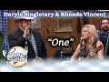 DARYLE SINGELTARY & RHONDA VINCENT sing ONE on LARRY'S COUNTRY DINER!