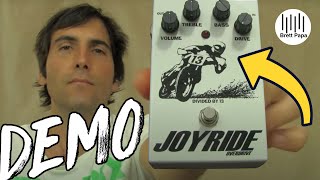 Video thumbnail for Divided by 13 - JOYRIDE - Guitar Pedal - Demo by Brett Papa