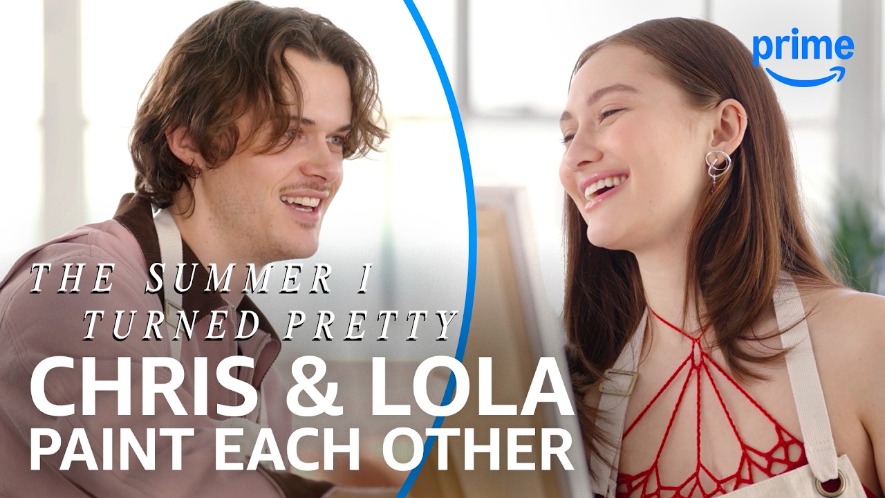 The Summer I Turned Pretty Cast Paint Each Other | Prime Video