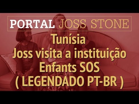 JSTWT - Tunísia - Joss visita a instituição Enfants SOS (LEGENDADO) HD 720p