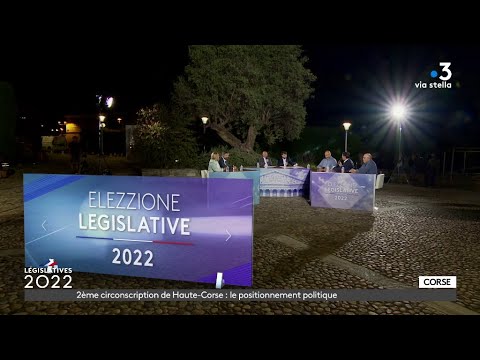 Législatives 2022 : le débat dans la seconde circonscription de Haute-Corse
